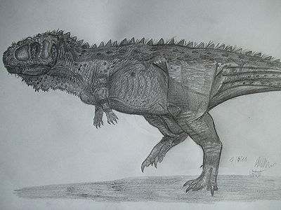 Ekrixinatosaurus the monster abelisaurid by teratophoneus.jpg