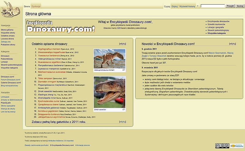 Encyklopedia Dinozaury.com!