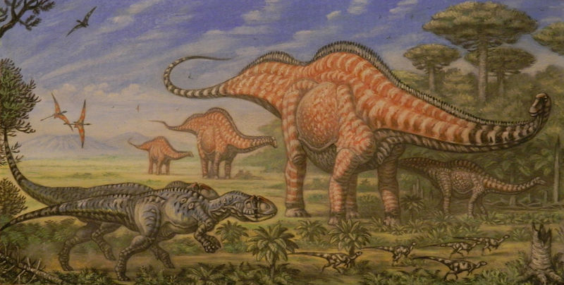 Plik:Apatasaurus allosaurus othnielia by abelov2014.jpg