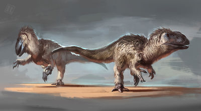 Yutyrannus huali by raph04art.jpg
