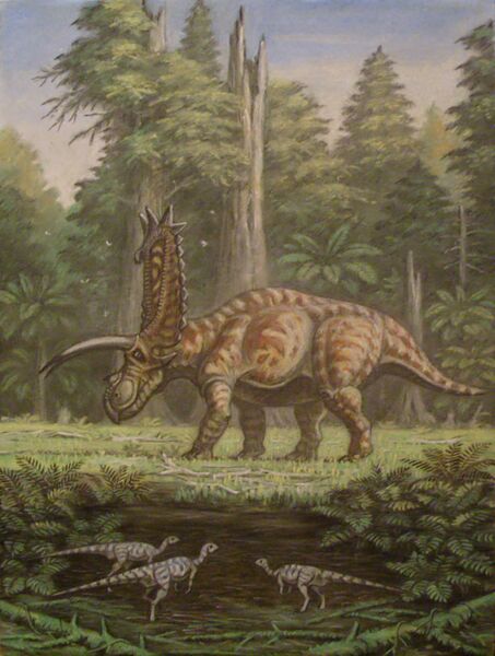 Plik:Pentaceratops by ABelov2014.jpg